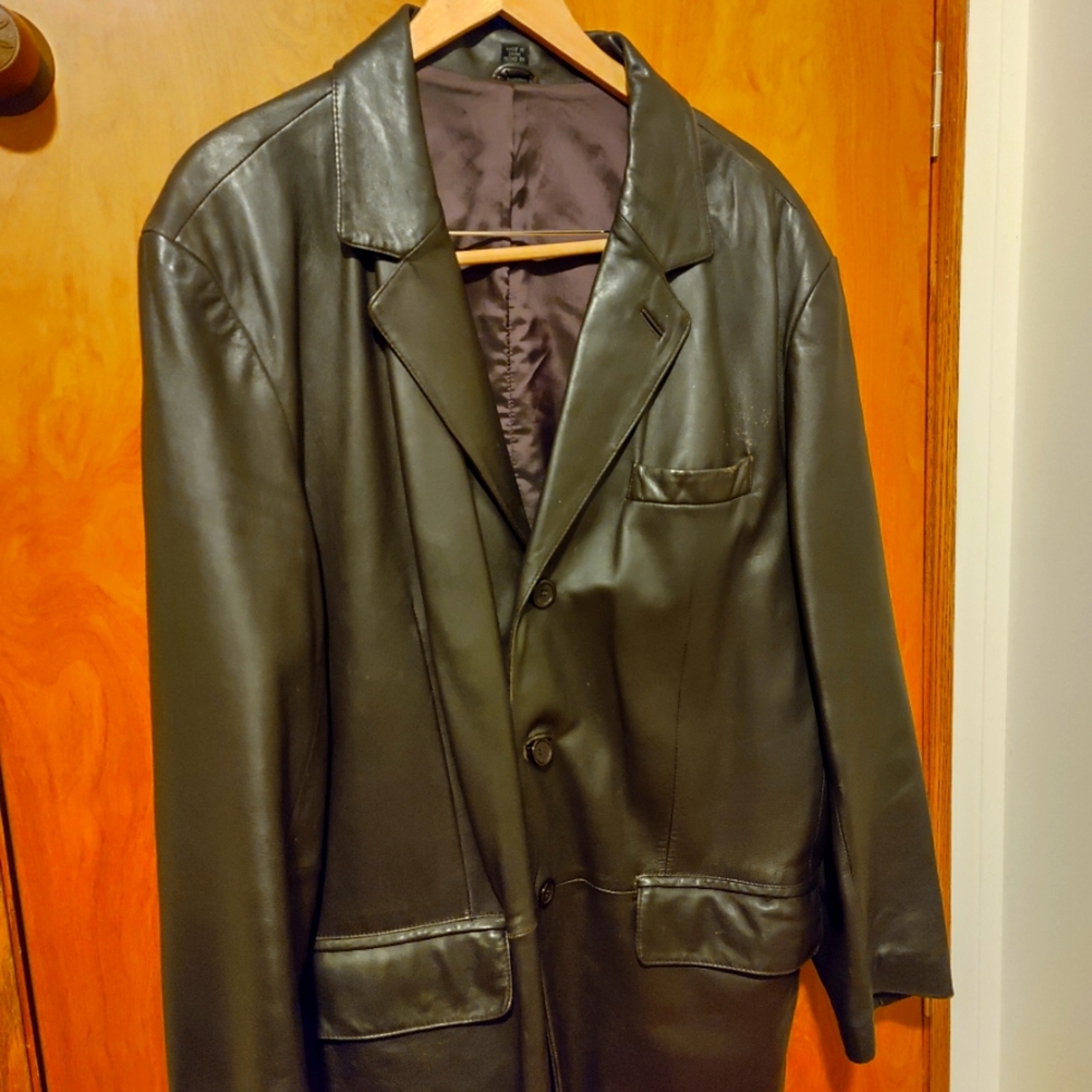 Leather Coat